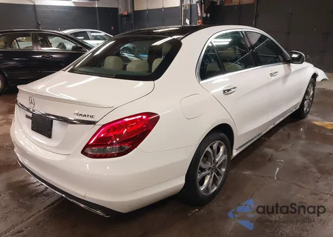 2018 Mercedes-Benz C 300 4Matic from USA, damaged, VIN WDDWF4KBXJR350429